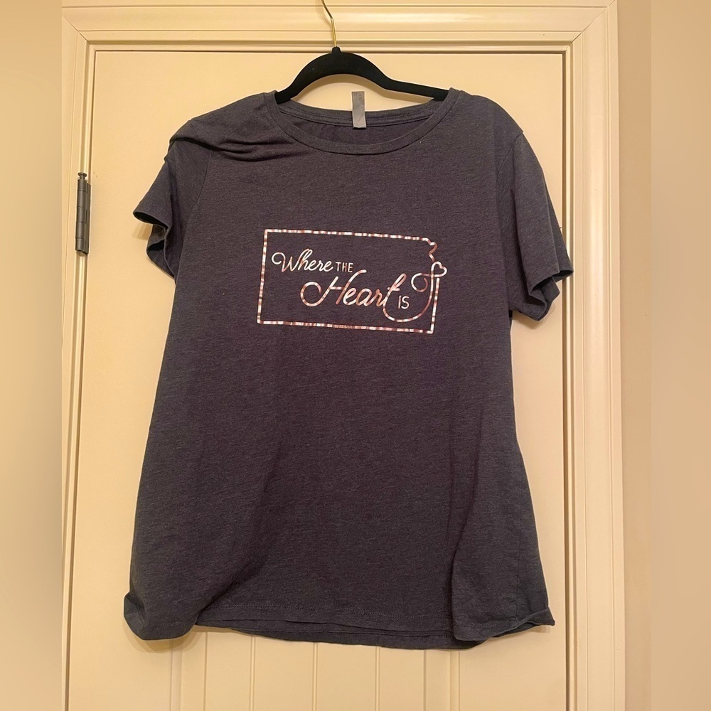 Kansas Where the Heart Is T-Shirt
